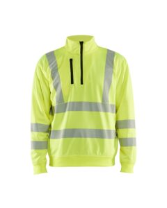 High Vis Sweatshirt halve rits 356425383300