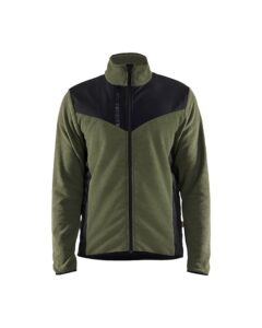 Gebreid vest met softshell 594225364199