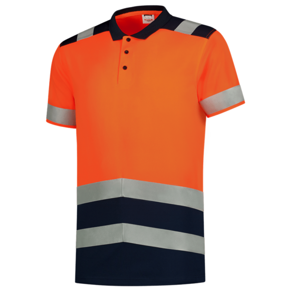 Poloshirt High Vis Bicolor