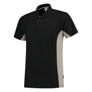 Poloshirt Bicolor Borstzak Unisex