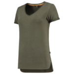 T-Shirt Premium V Hals Dames