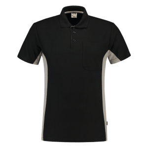 Poloshirt Bicolor Borstzak Unisex