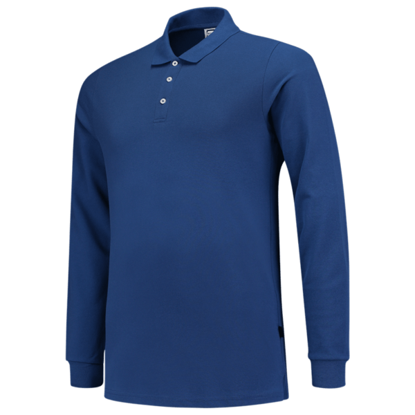 Poloshirt Fitted 210 Gram Lange Mouw