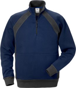 Sweatshirt Met Korte Rits 1755 Df