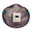 3M 9922 stofmasker FFP2 met ventiel