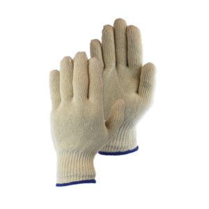 20-250 Rondgebreide Handschoen Ecru