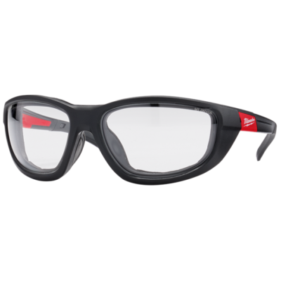 Premium veiligheidsbril helder met afdichting