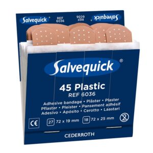 Salvequick navulling 6036 (6 x 45 stuks)