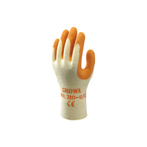 310 Orange Werkhandschoen latex